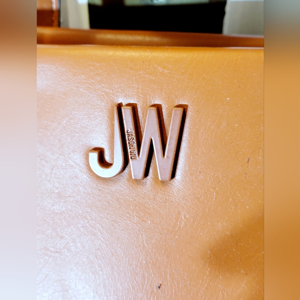 NWT-😍-Jason Wu-Small Leather Monogram-Square Satchel w Shoulder Strap - Picture 6 of 6
